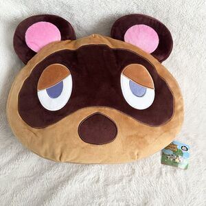 Animal Crossing Club Mochi Mochi 15" Tom Nook Super Soft Plush Pillow Tomy